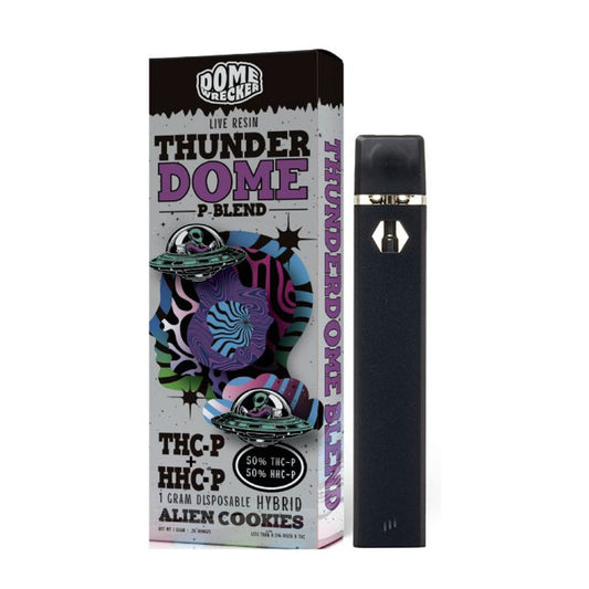 Thunder Dome Live Resin P-Blend Vaporizer - 1000mg Alien Cookies (H)
