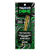 Thunder Dome THC-P Hash Holes - 4g (2ct) West Coast Diesel