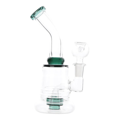 Tilted Disc Perc Bong - 7in