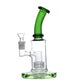 Tilted Matrix Percolator Bong - 8in Green