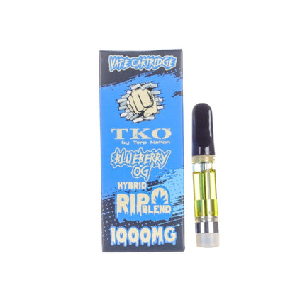 TKO R.I.P. Blend Cartridge - 1000mg Blueberry OG