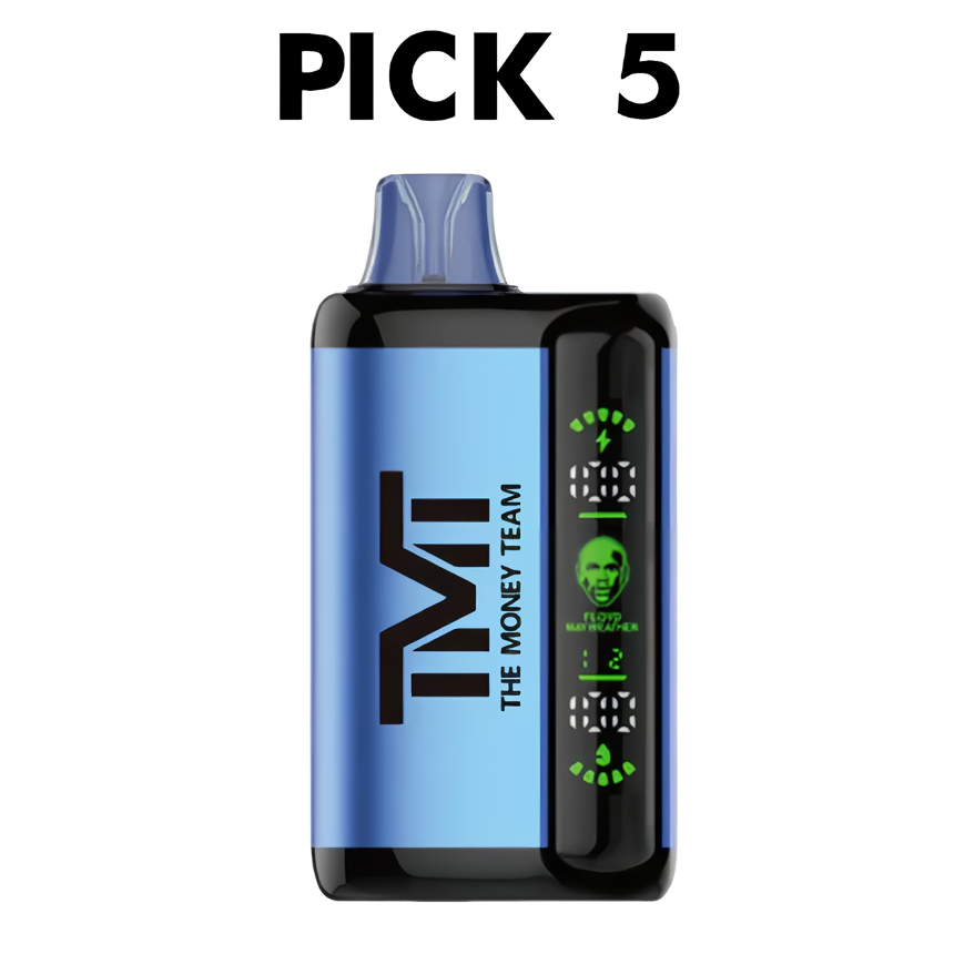 TMT Floyd Mayweather 20k Puffs Nic vape Pick 5