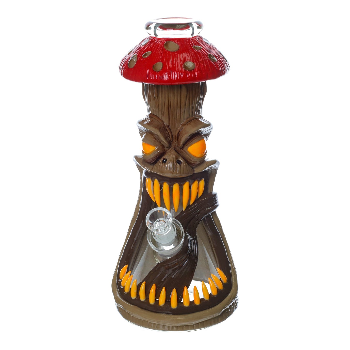 Toadstool Monster Bong - 13in Red