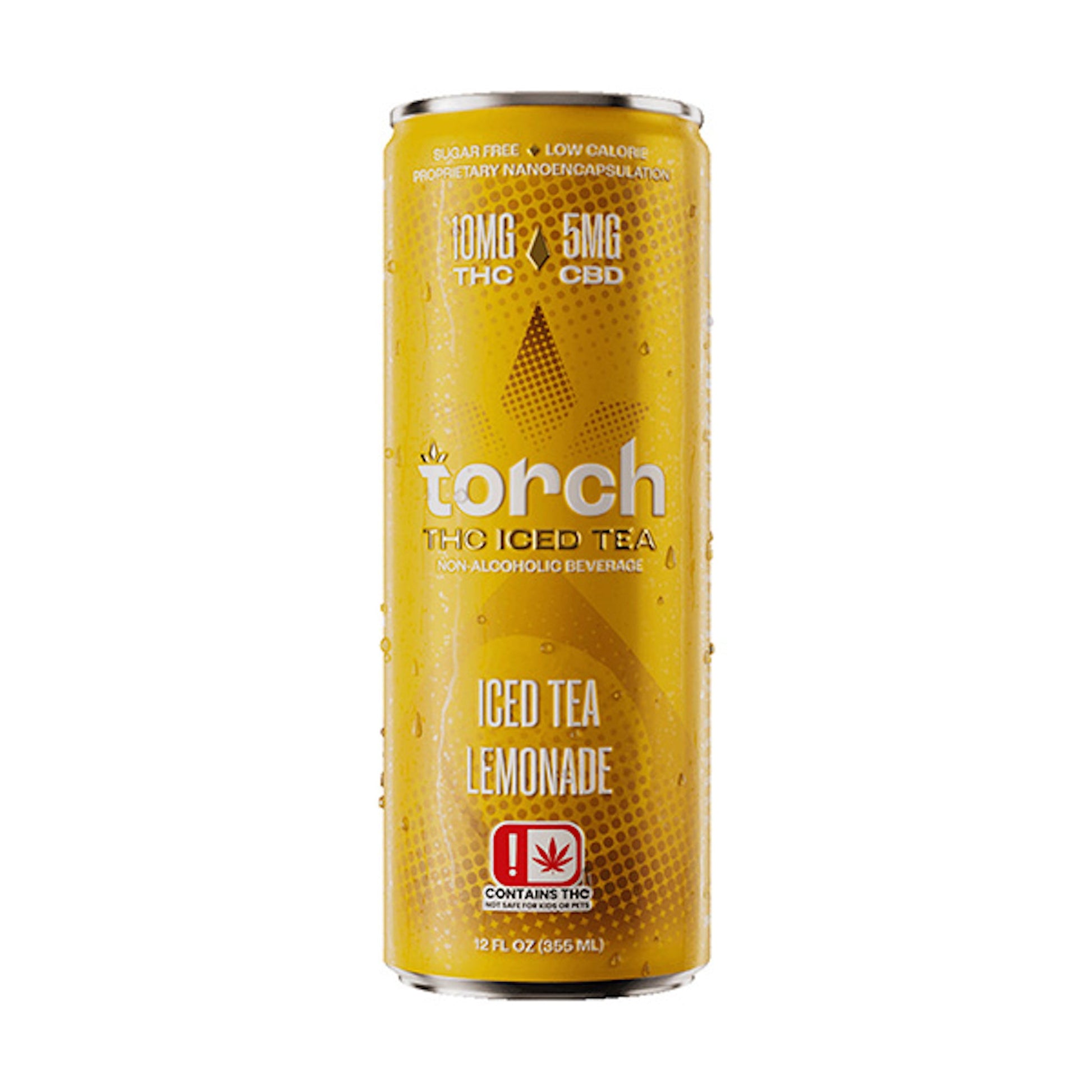 Torch CBD + THC Beverage (12oz) - 15mg Ice Tea Lemonade / 1 Pack