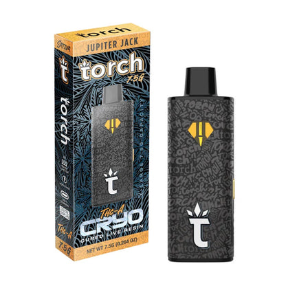 Torch Cryo Live Resin THC-A Vaporizer - 7500mg Jupiter Jack (S)