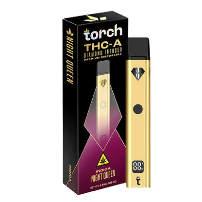 Torch Diamond Infused THC-A Blend Gold Edition Device - 2500mg Night Queen (I) / 1 Pack