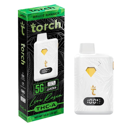 Torch Live Rosin THC-A Vaporizer - 5000mg - Everything 420 Torch Live Rosin THC-A Vaporizer - 5000mg - Everything 420