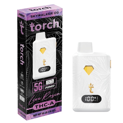 Torch Live Rosin THC-A Vaporizer - 5000mg Skywalker OG (H)