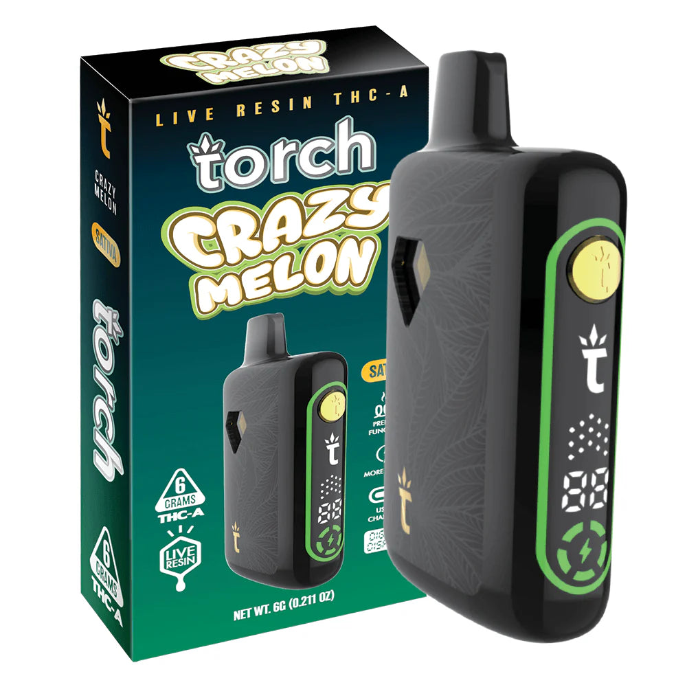 Torch Pulse Live Resin THC-A Device - 6000mg