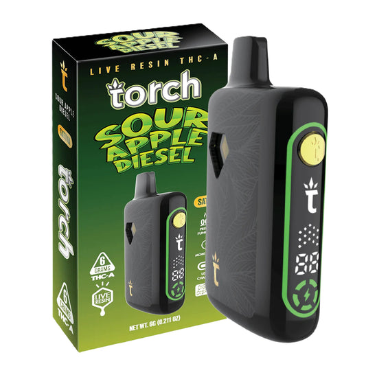 Torch Pulse Live Resin THC-A Device - 6000mg