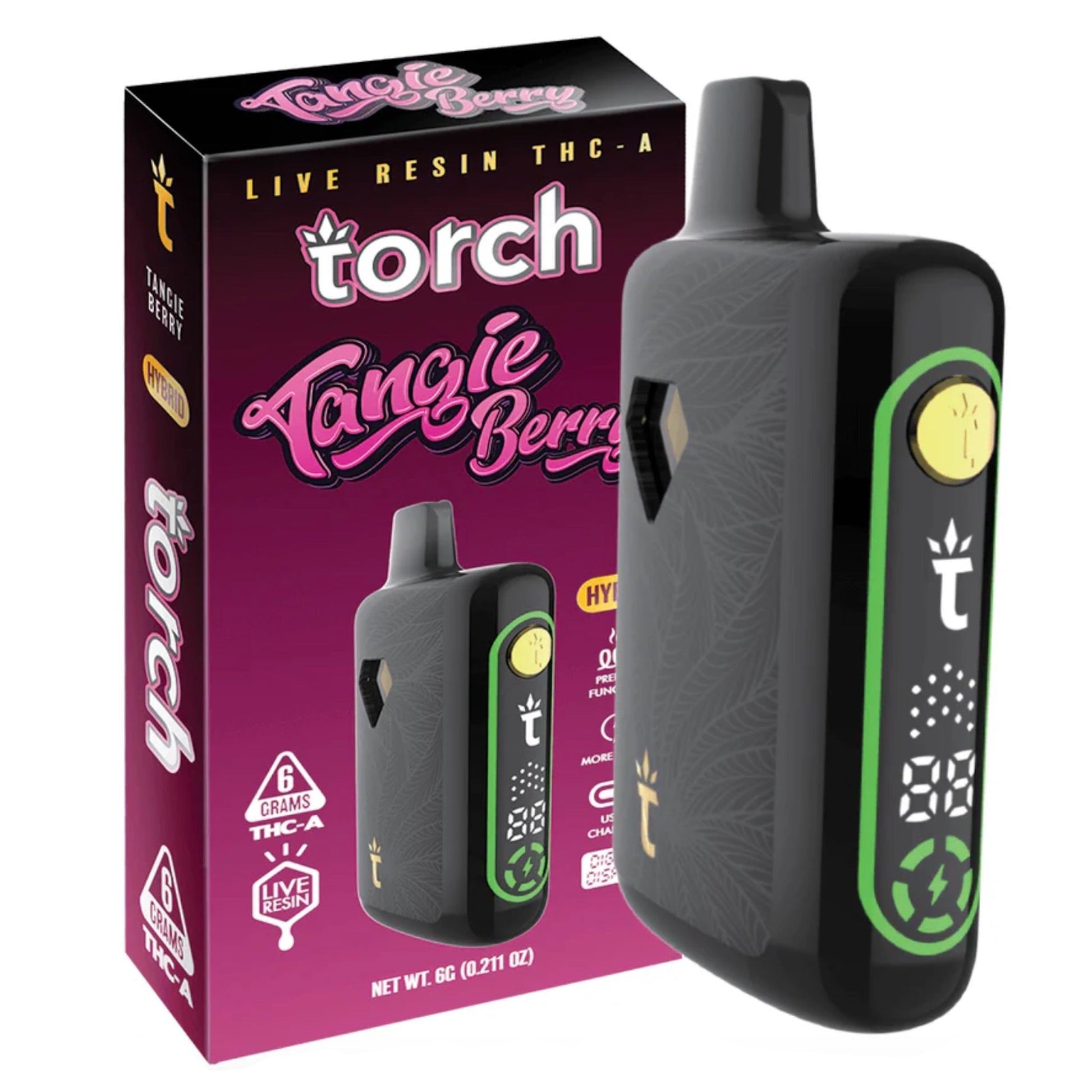 Torch Pulse Live Resin THC-A Vaporizer - 6000mg