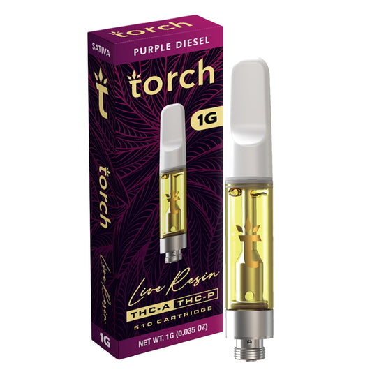Torch THC-A Live Resin Cartridge - 1000mg