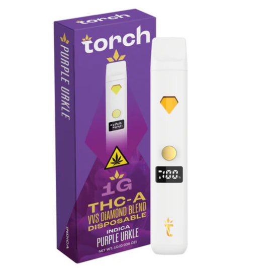Torch VVs THC-A Diamond Vaporizer - 1000mg Purple Urkle (I)