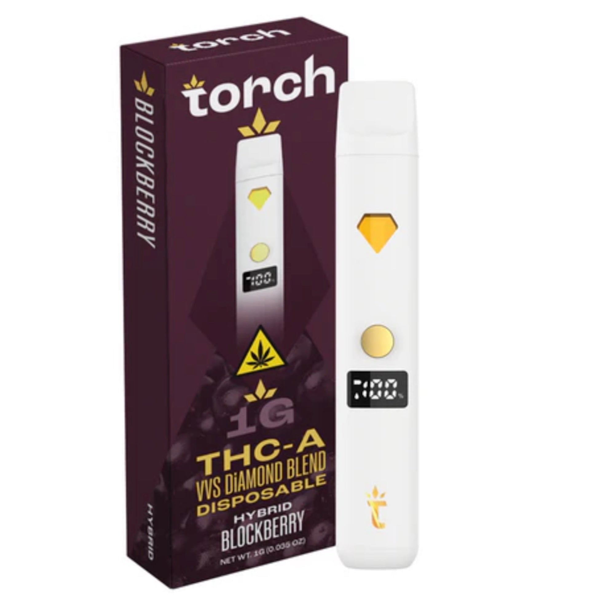 Torch VVs THC-A Diamond Vaporizer - 1000mg - Everything 420 Torch VVs THC-A Diamond Vaporizer - 1000mg - Everything 420