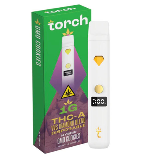Torch VVs THC-A Diamond Vaporizer - 1000mg GMO Cookies