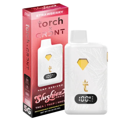 Torch X GRDNT THC-A Blend Vaporizer - 5000mg Strawberry