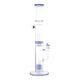 Tower of Power Percolator Bong - 16in Light Blue