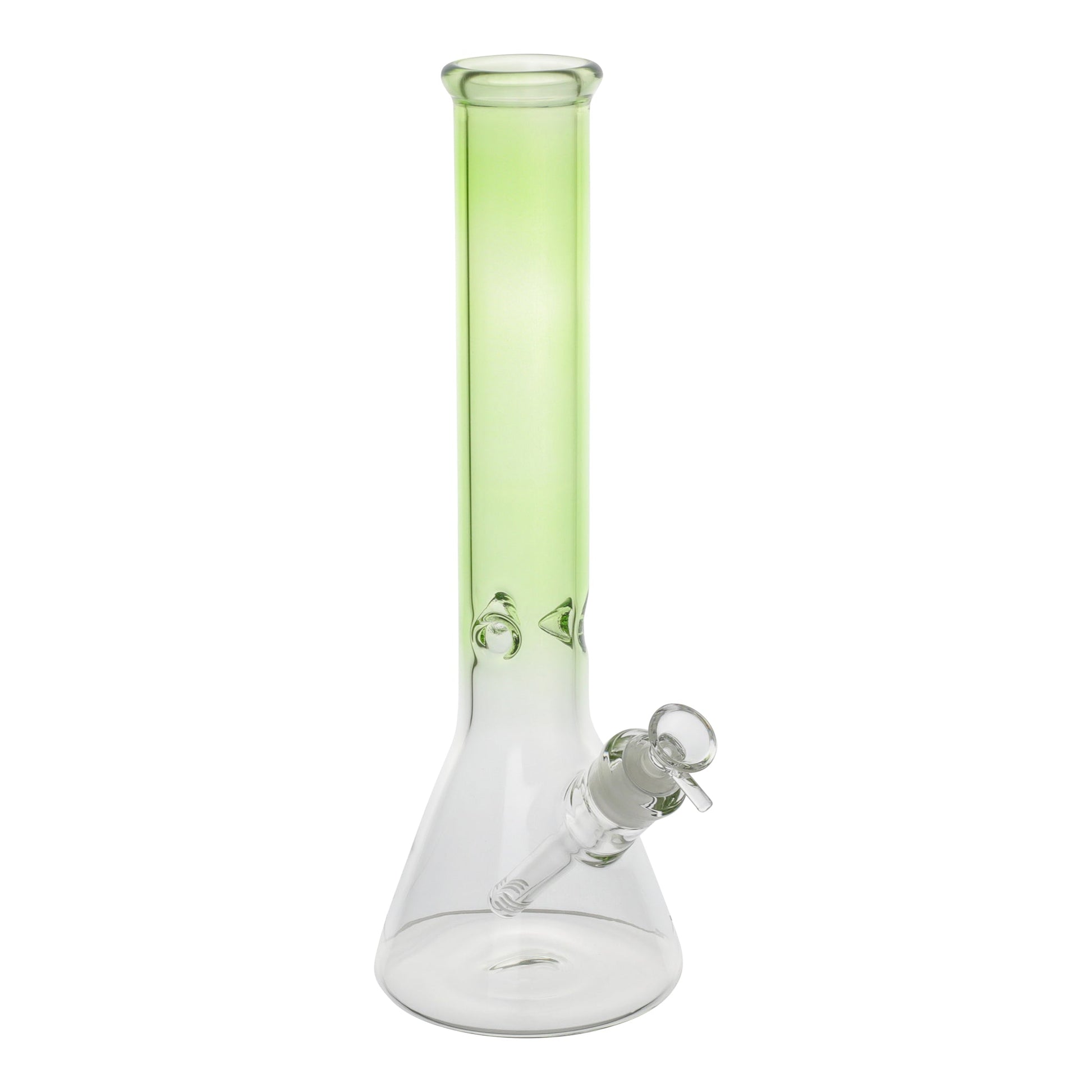 Translucent Tube Beaker Bong - 14in