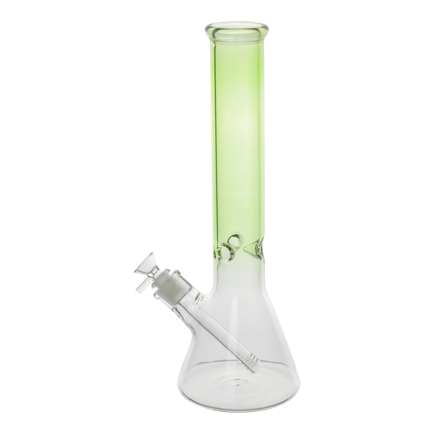 Translucent Tube Beaker Bong - 14in