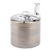 Transparent Crank Grinder Black / 55mm