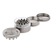 Transparent Lotus Grinder - 63mm