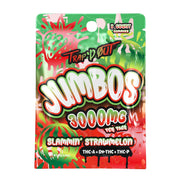 Trap'd Out Jumbo Gummies - 3000mg (2ct) Slammin Straw Melon