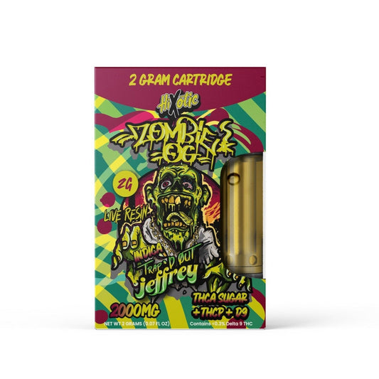 Trapd Out Jeffrey Blend Cartridge - 2000mg Zombie OG (I)