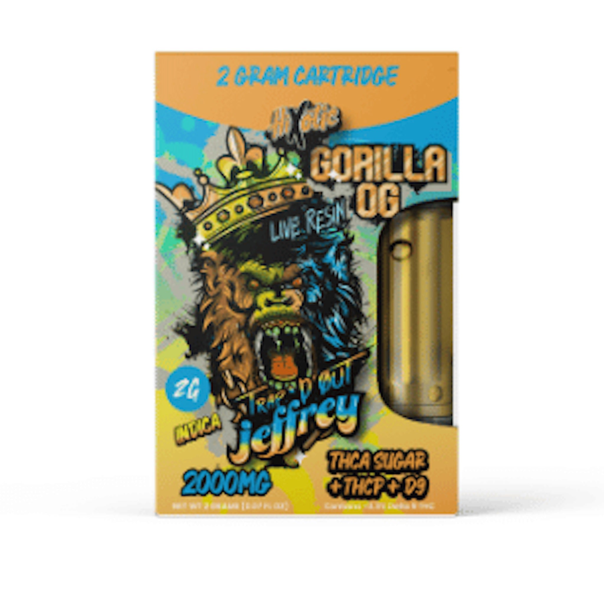 Trapd Out Jeffrey Blend Cartridge - 2000mg - Everything 420