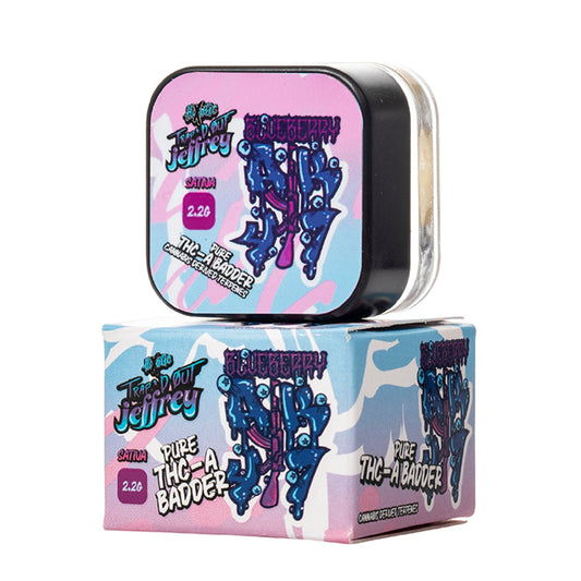 Trapd Out Jeffrey THC-A Dab - 2200mg Blueberry AK (S)