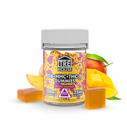 Tre House Delta 8 + HHC Gummies - 700mg