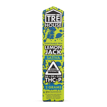 Tre House Delta Blend Vaporizer - 2000mg Lemon Jack (S)