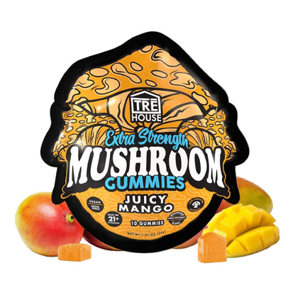 Tre House Extra Strength Magic Mushroom Gummies Juicy Mango