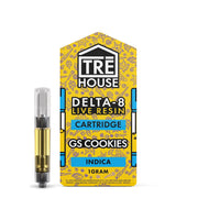 Tre House Live Resin GSC Delta 8 Unit -1000mg