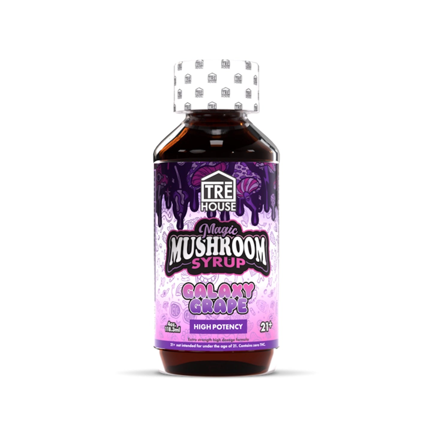 Tre House Magic Mushroom Galaxy Grape Syrup