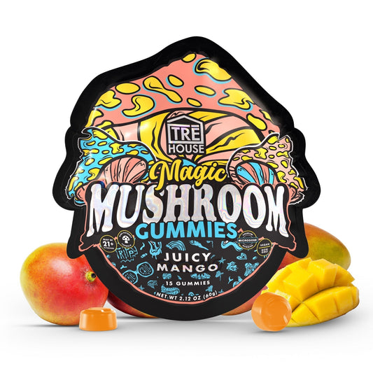 Tre House Magic Mushroom Juicy Mango Gummies