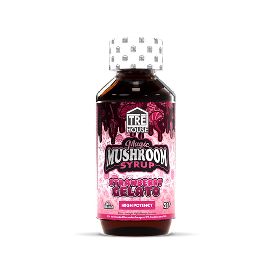 Tre House Magic Mushroom Strawberry Gelato Syrup