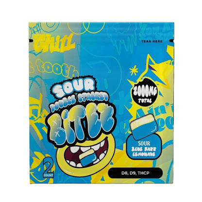 Trip Drip Sour Double Stacked Bites - 2000mg (2ct)
