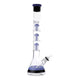 Triple Dipped Tree Perc Bong - 18in Blue