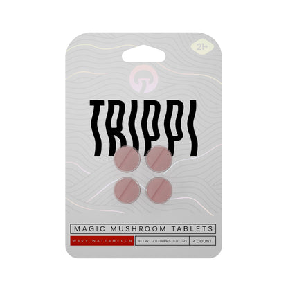 Trippi Magic Mushroom Tablets - 1200mg Wavy Watermelon