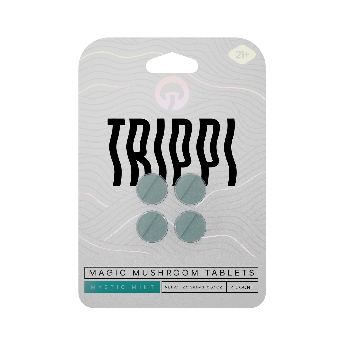 Trippi Magic Mushroom Tablets - 1200mg Mystic Mint