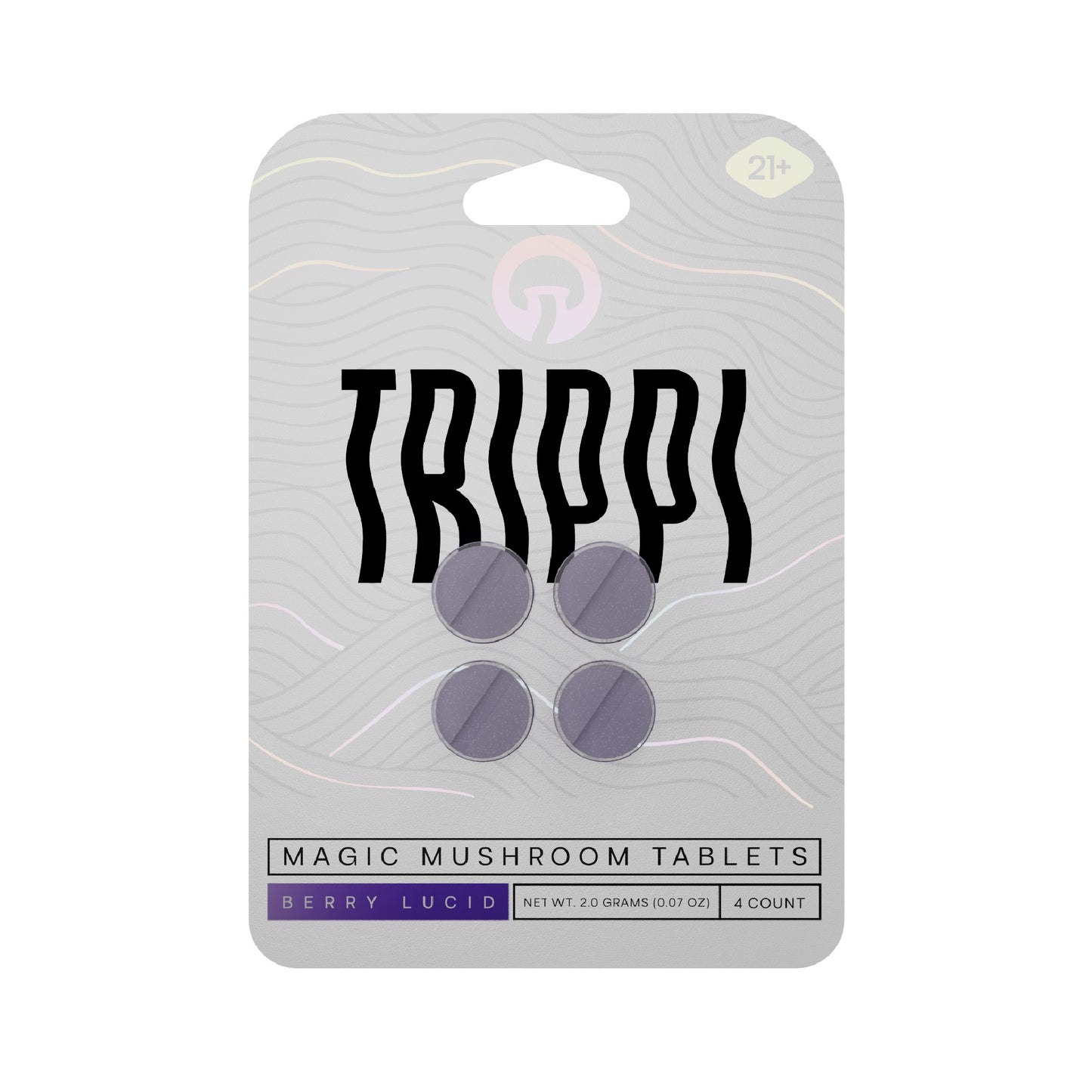 Trippi Magic Mushroom Tablets - 1200mg Berry Lucid