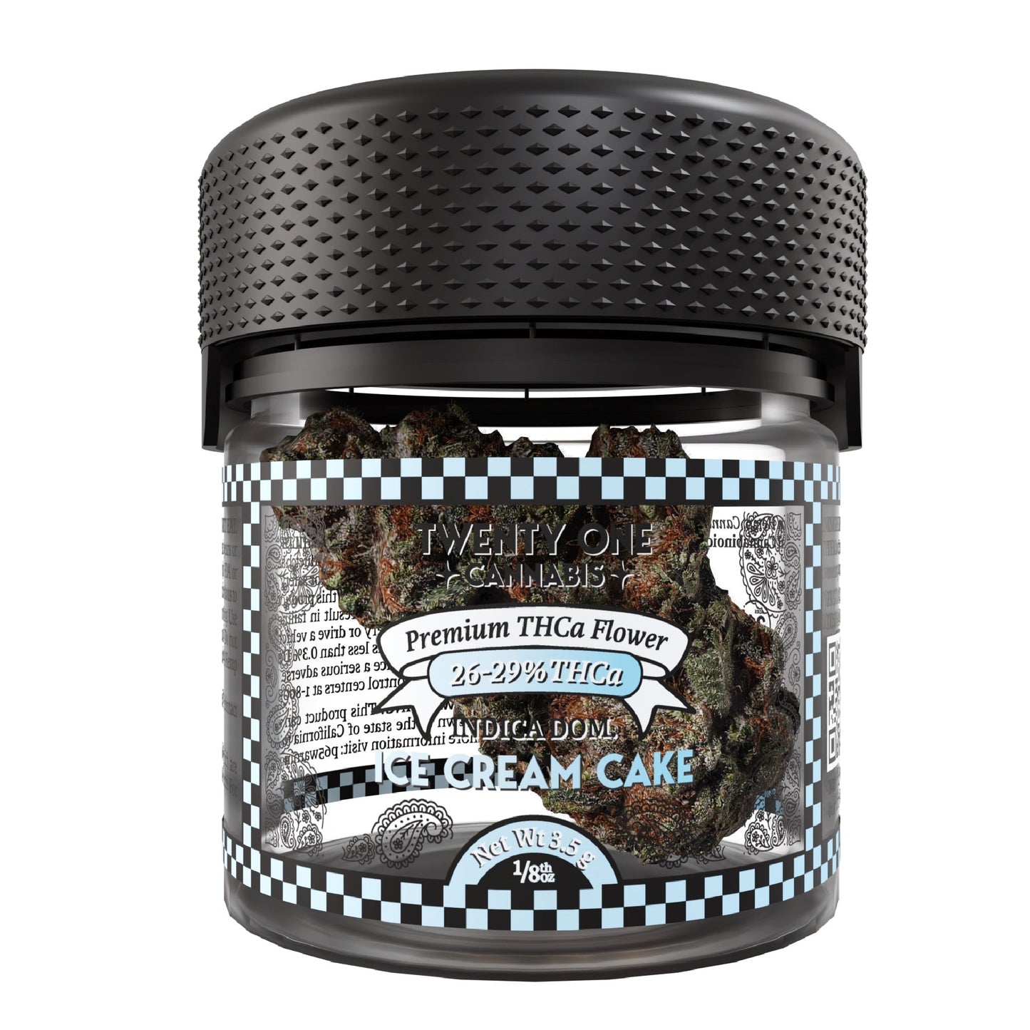 Twenty One Premium THCa Flower - 3.5g Ice Cream Cake (I)