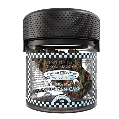 Twenty One Premium THCa Flower - 3.5g Ice Cream Cake (I)