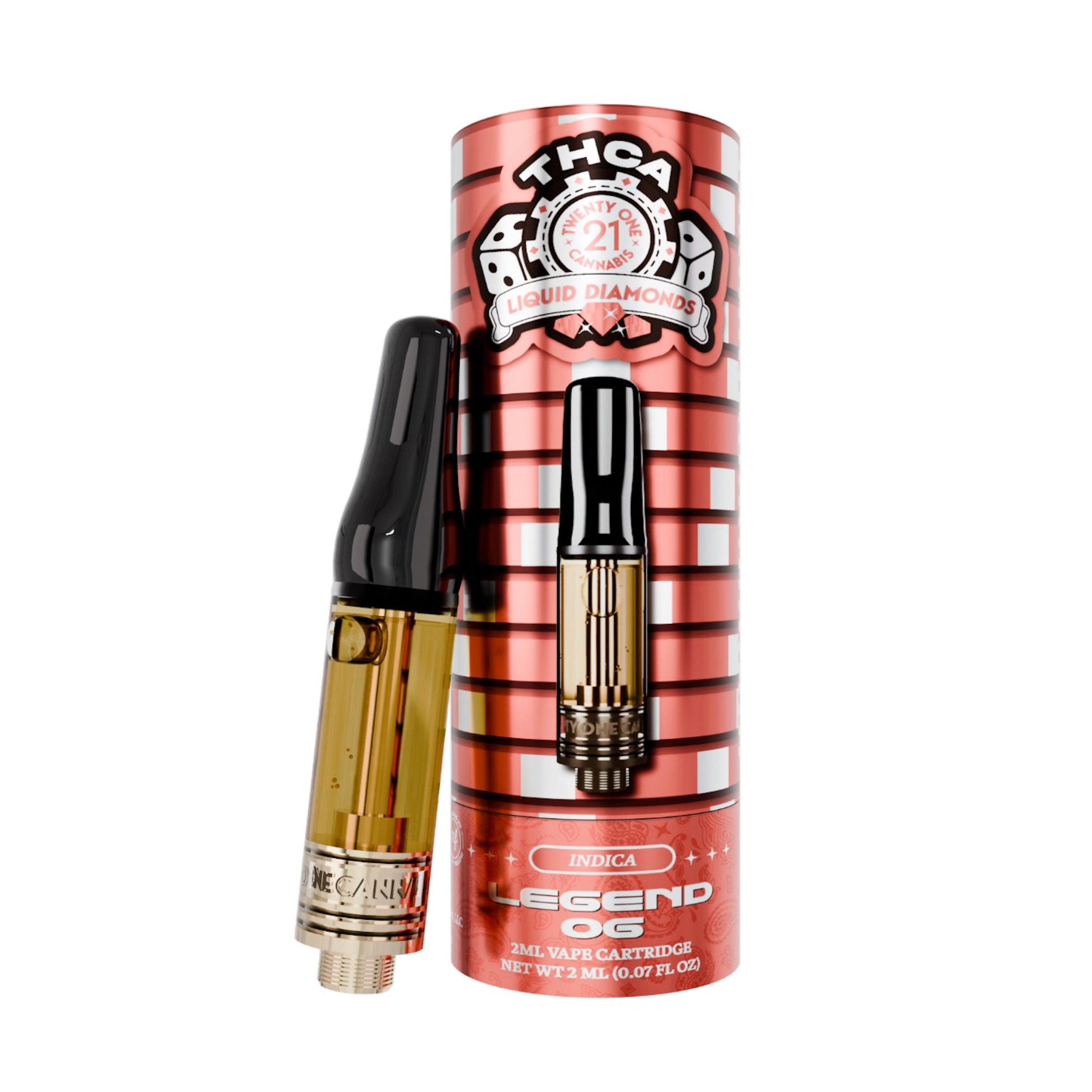 Twenty One THC-A Legend OG Cartridge - 2000mg Single Cart