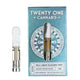 Twenty One THC-A Liquid Diamonds Cartridge - 1000mg Ghost Train Haze (S)