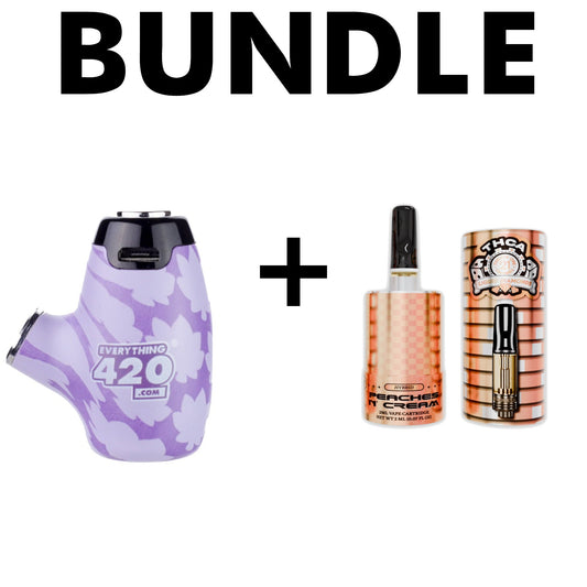 Twenty One THC-A Peaches n Cream Cartridge - 2000mg Cartidge + E420 Battery (35% off)