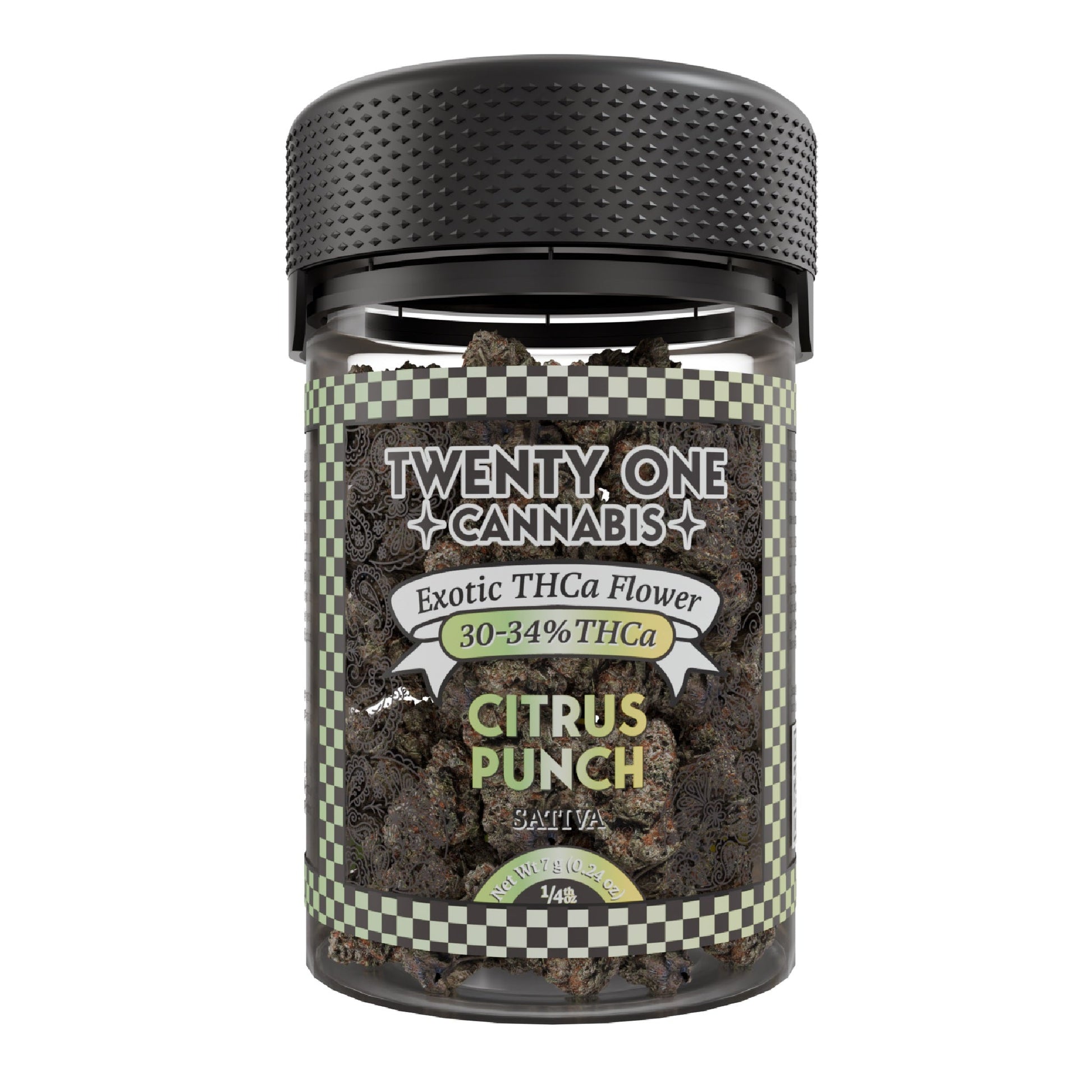 Twenty One THCa Flower - 7g Citrus Punch (Exotic)