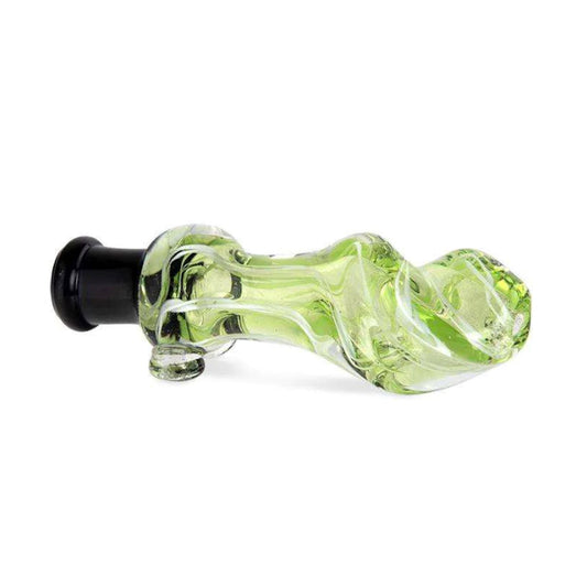 Twisted Dab Straw - 4in Green