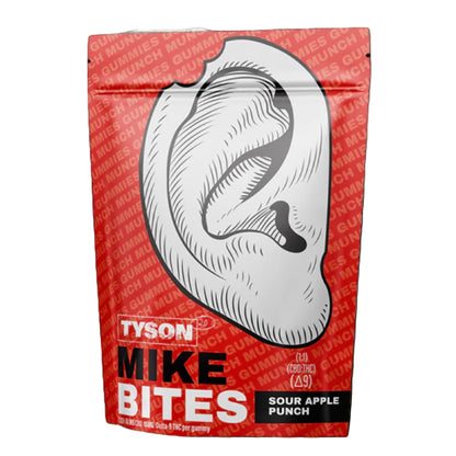 Tyson Delta 9 Sour Apple Punch Mike Bites - 500mg