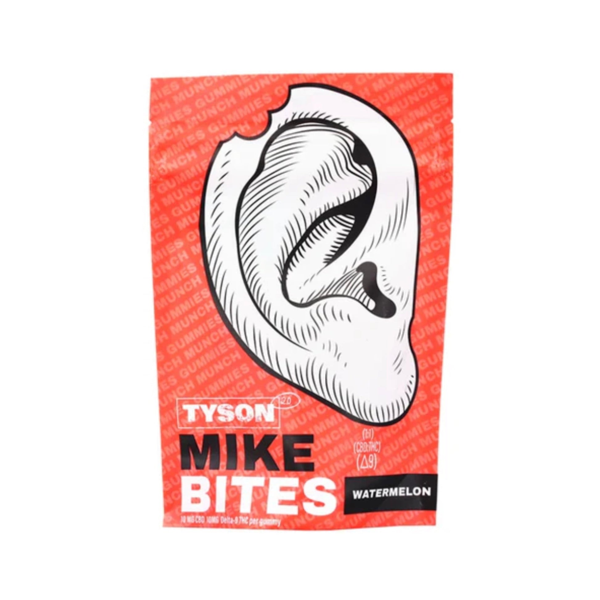 Tyson Delta 9 Watermelon Mike Bites - 500mg